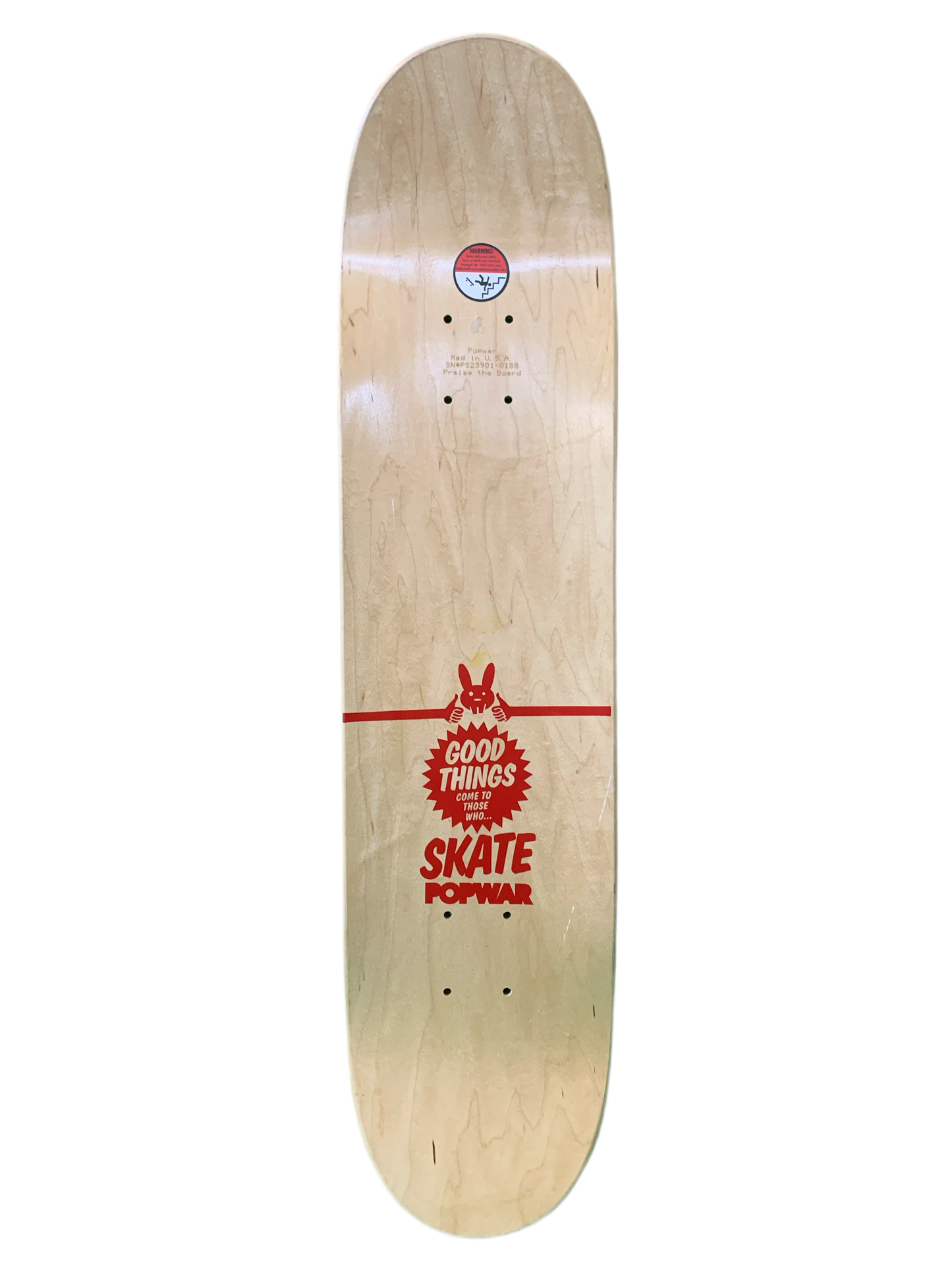 Popwar Raymond Molinar Autographed Debut 7.75" Classic Skateboard Deck