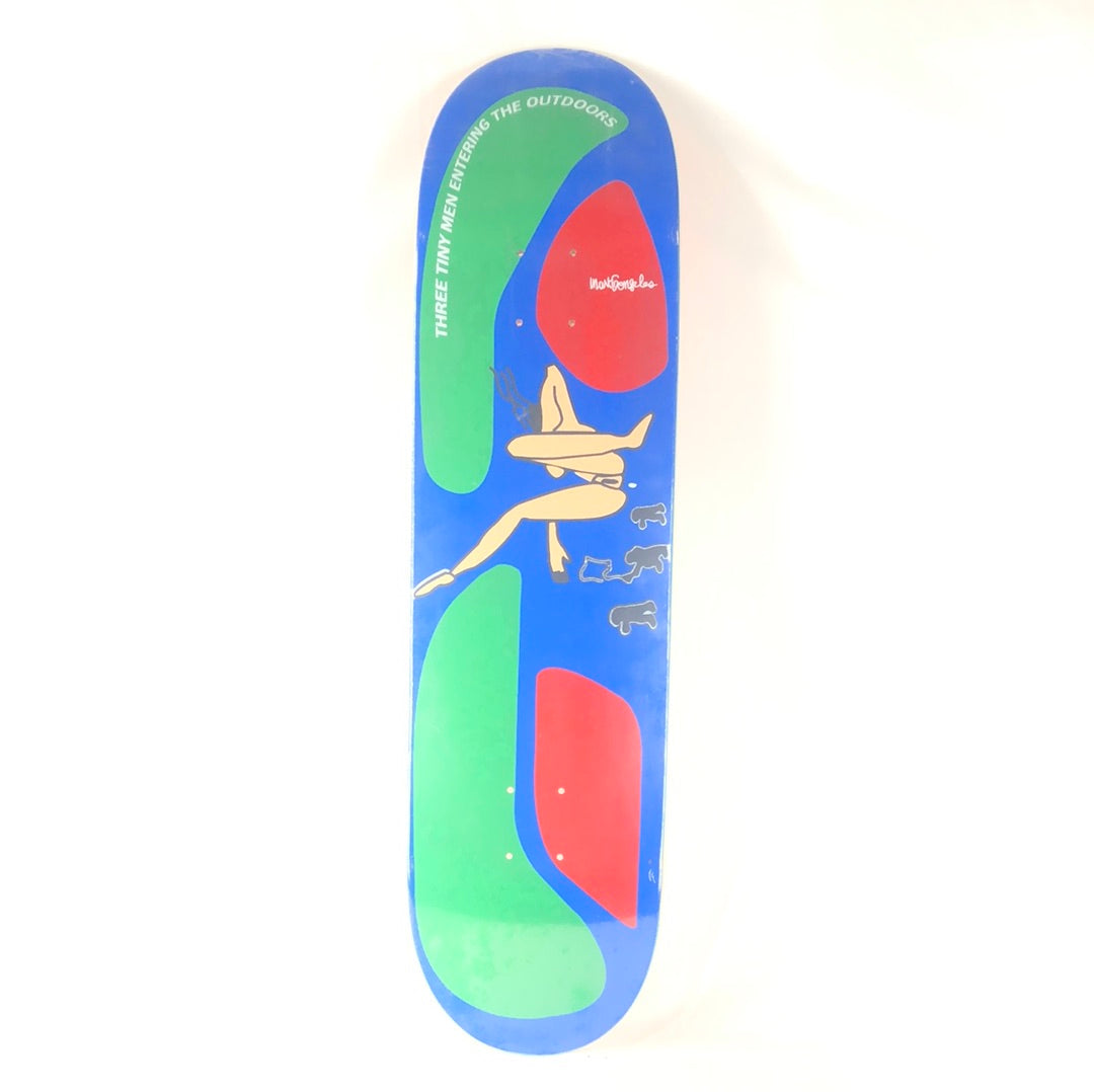 Krooked Mark Gonzalez Tiny Men Multi 8.5" Skateboard Deck