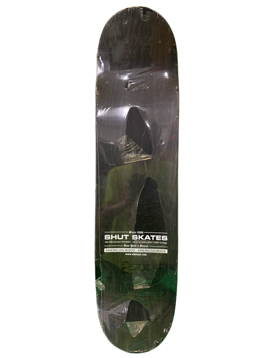 Shut Harold Hunter Union Local 158 Purple 8" Classic Skateboard Deck