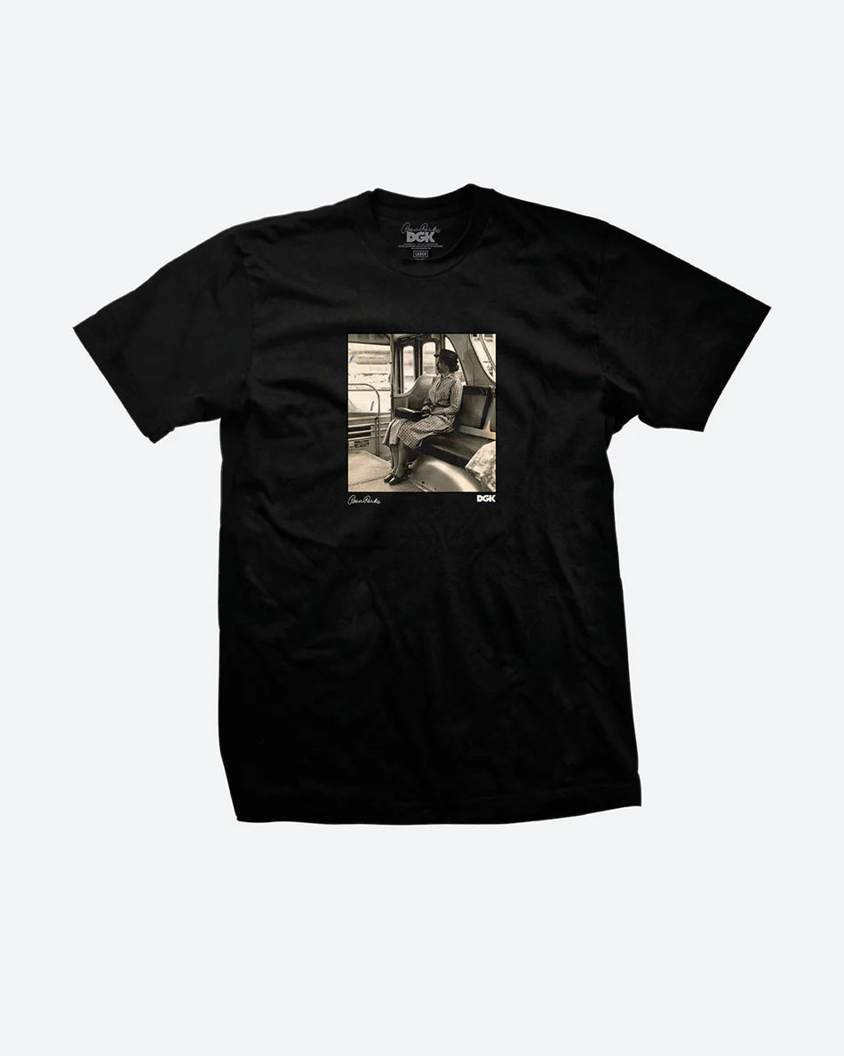 DGK Rosa Parks Black S/s Shirt