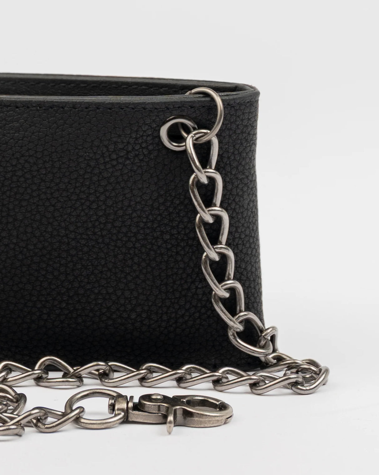 Rusty District Chain Black Wallet