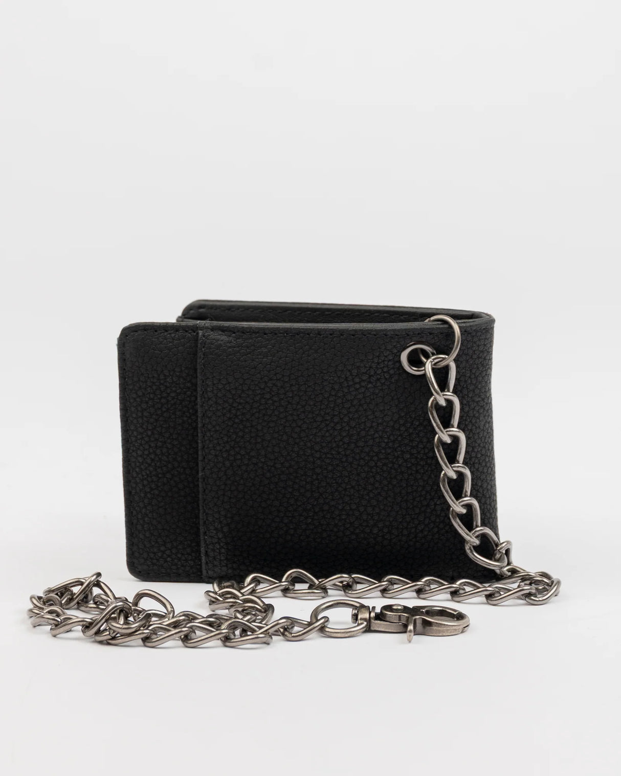 Rusty District Chain Black Wallet