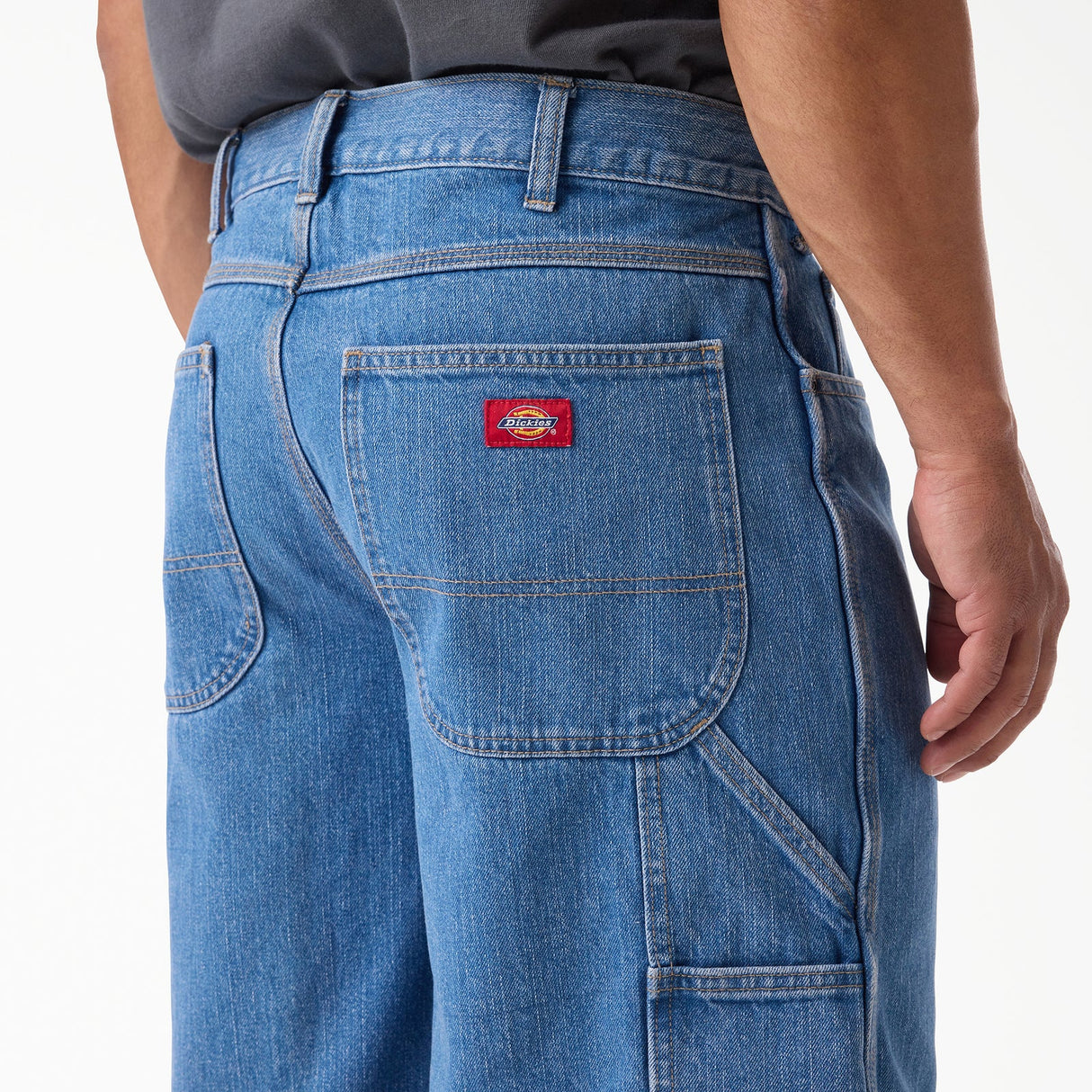 Dickies Denim Utility 13" Mid Wash Shorts