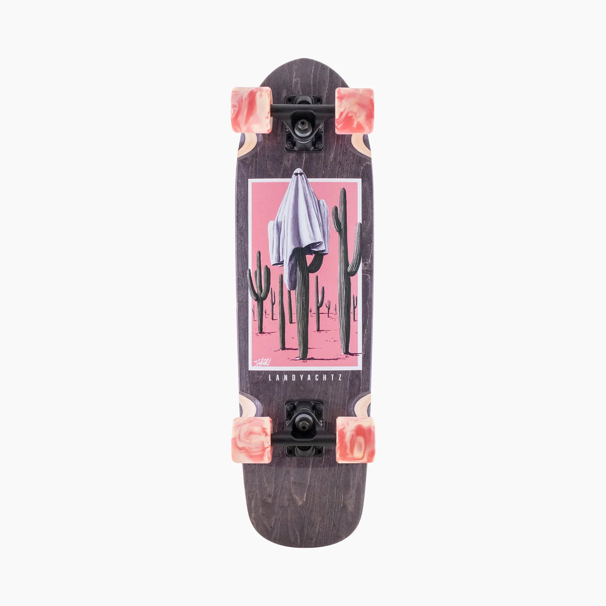 Landyachtz Dinghy Classic Ghosted Cruiser Complete Skateboard
