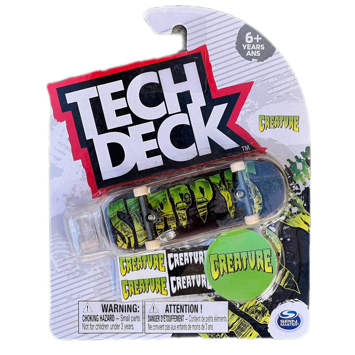 Tech Deck Creature Slappy's Fingerboard Complete