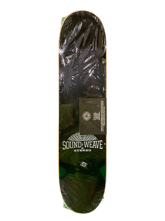 Stereo Raymond Molinar Sound Weave Green 8" Classic Skateboard Deck