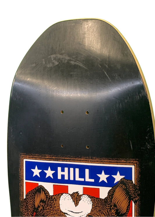 Powell Peralta Frankie Hill Bulldog Black 2006 Re-Issue Classic Skateboard Deck