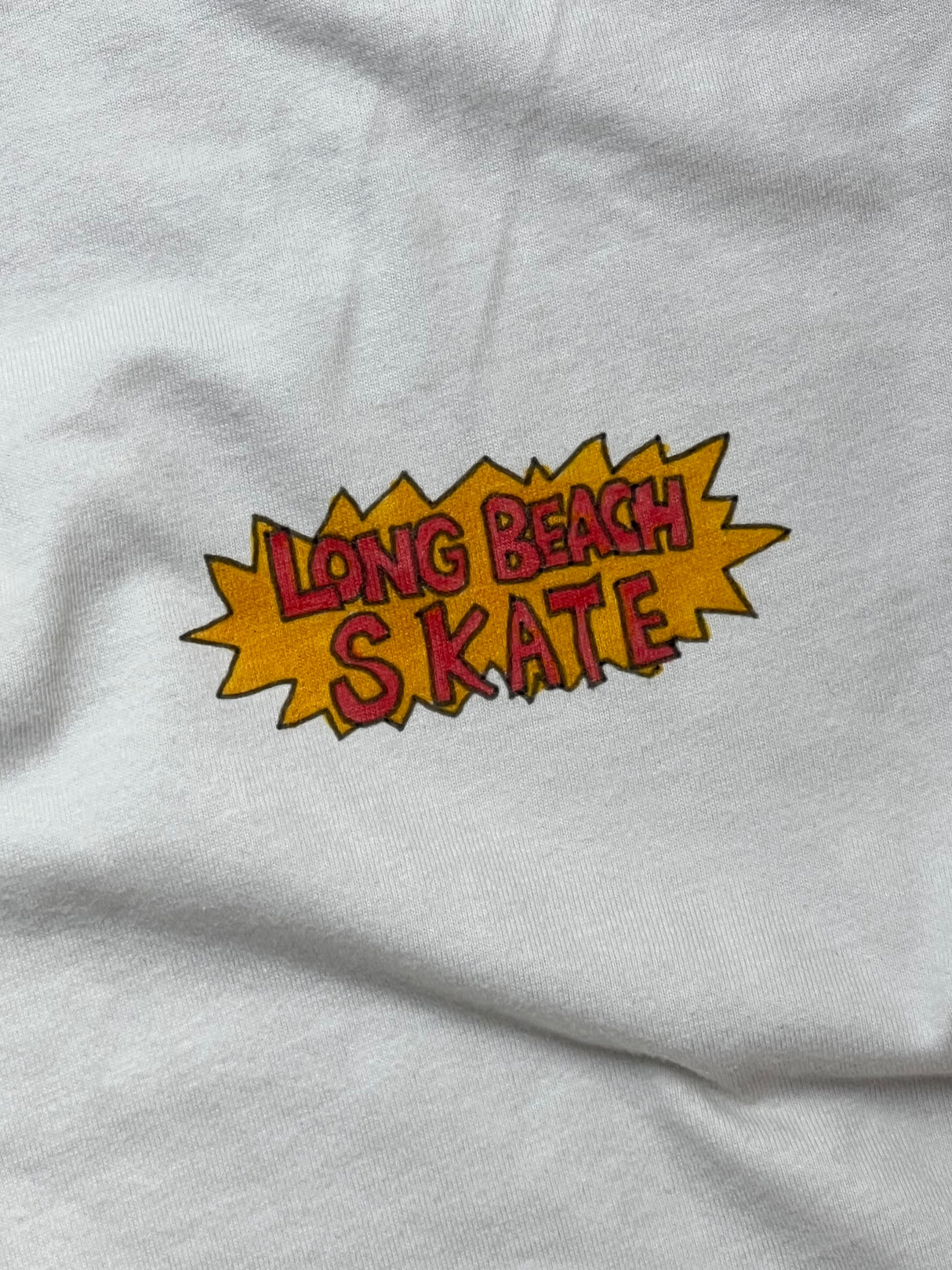 Long Beach Skate Co Postcard From Kevin "Spanky" Long Bone S/s Shirt
