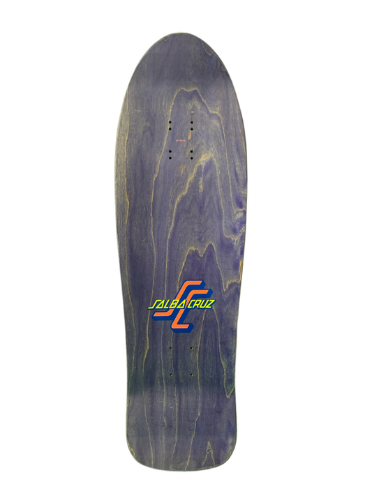 Santa Cruz Salba Steve Alba Autograph Baby Stomper Reissue Classic Skateboard Deck