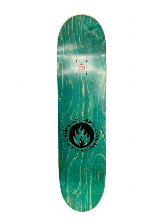 Black Label Adam Alfaro Faded 8.25" Classic Skateboard Deck