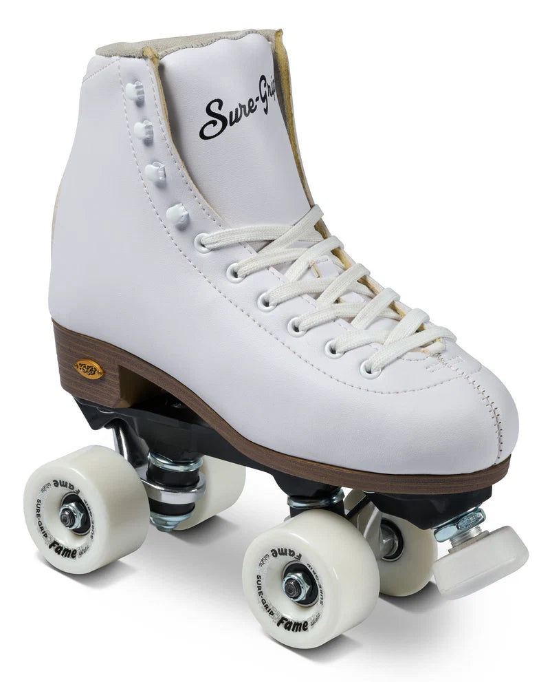 Sure Grip Fame White Roller Skates