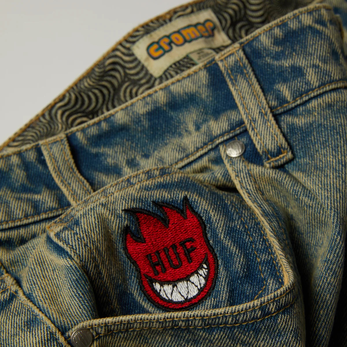 HUF x Spitfire Cromer Pant Warm Wash