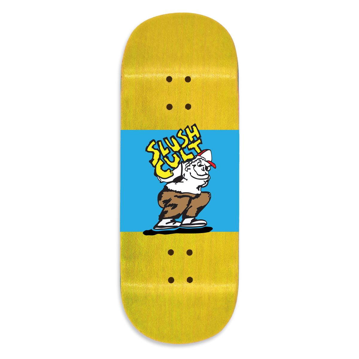 Slushcult Heavy Pro Deck Random Colored Fingerboard Skateboard