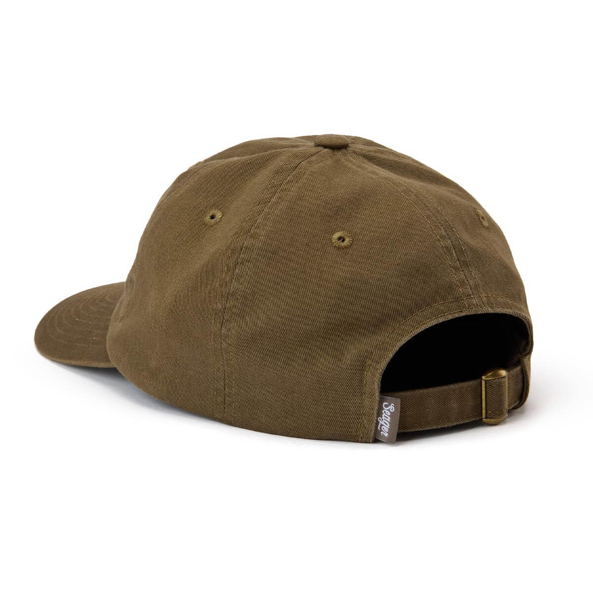 Seager Heritage Olive Dad Strapback Hat