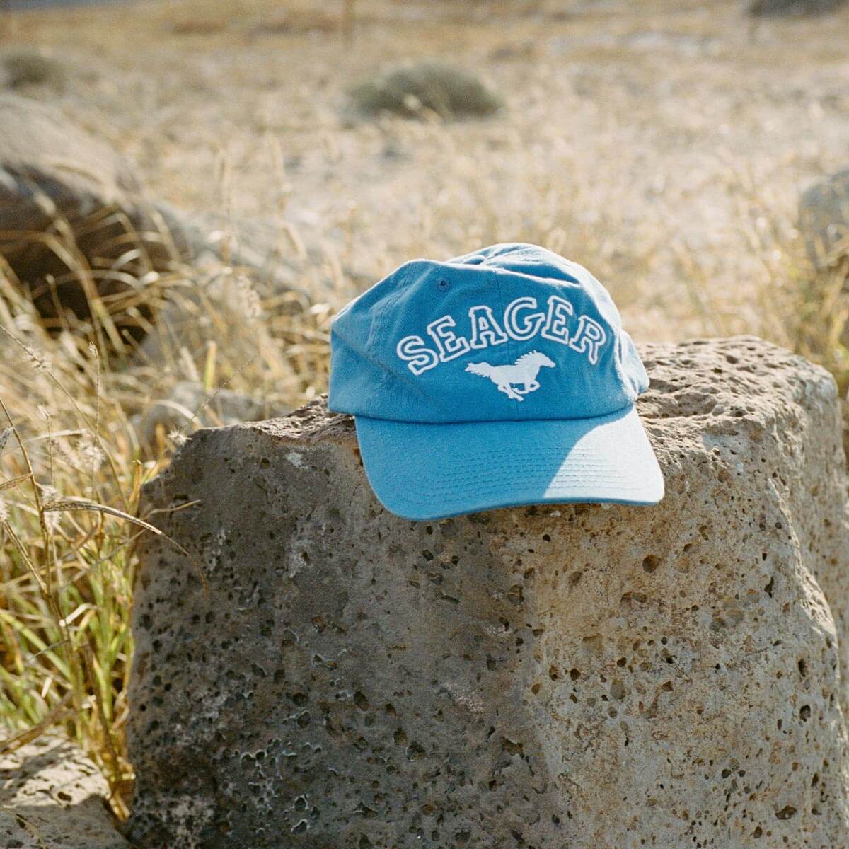 Seager Heritage Blue Dad Strapback Hat
