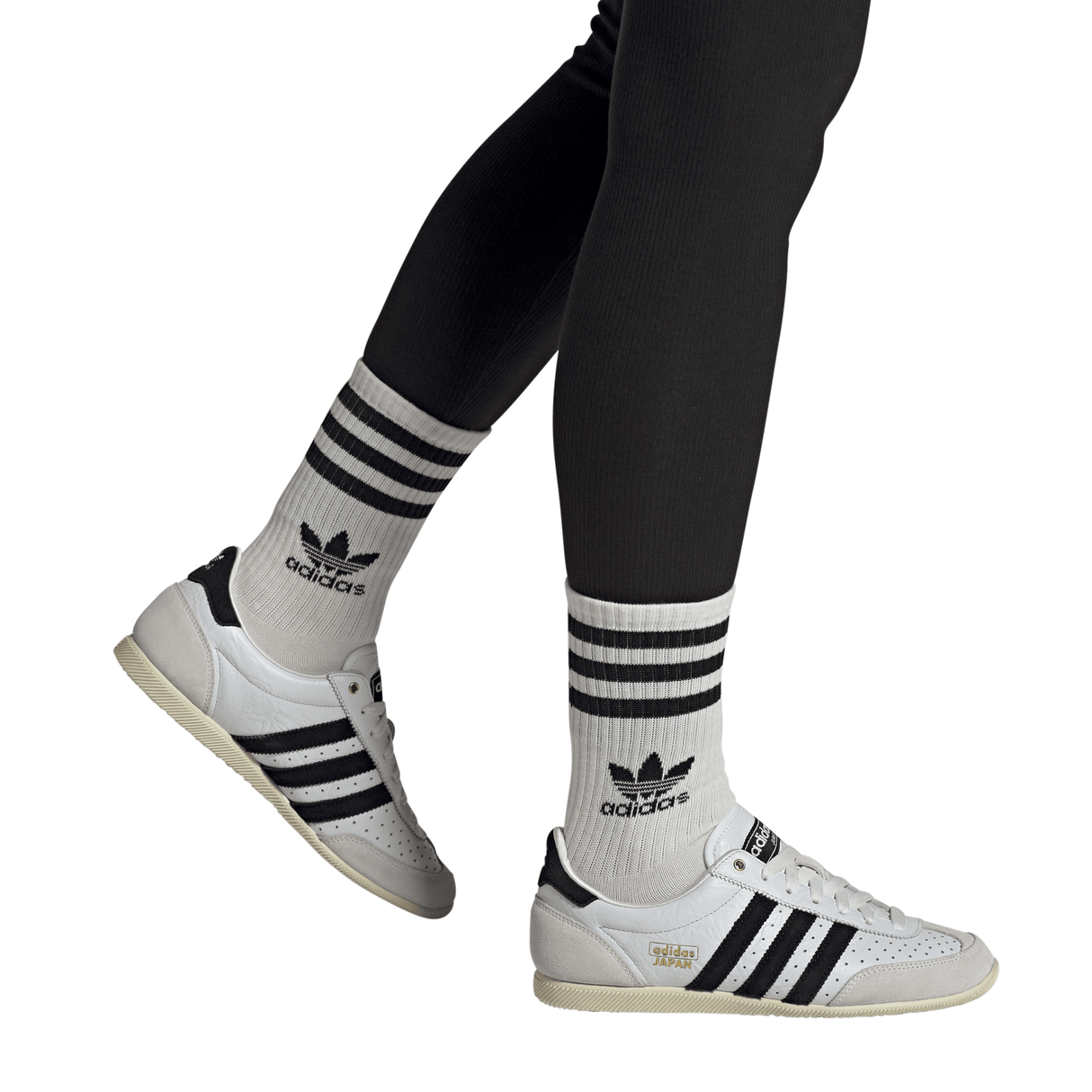 Adidas Japan Cloud White/Core Black/Gold Metallic Women's Shoes