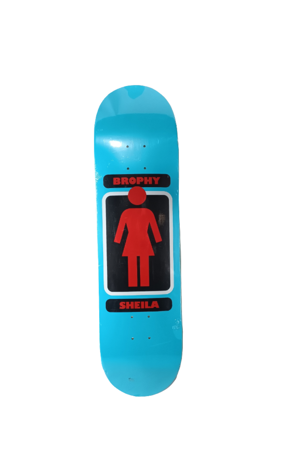 Girl Andrew Brophy Sheila Grey Teal Black Size 8.5 Vintage NOS Deck