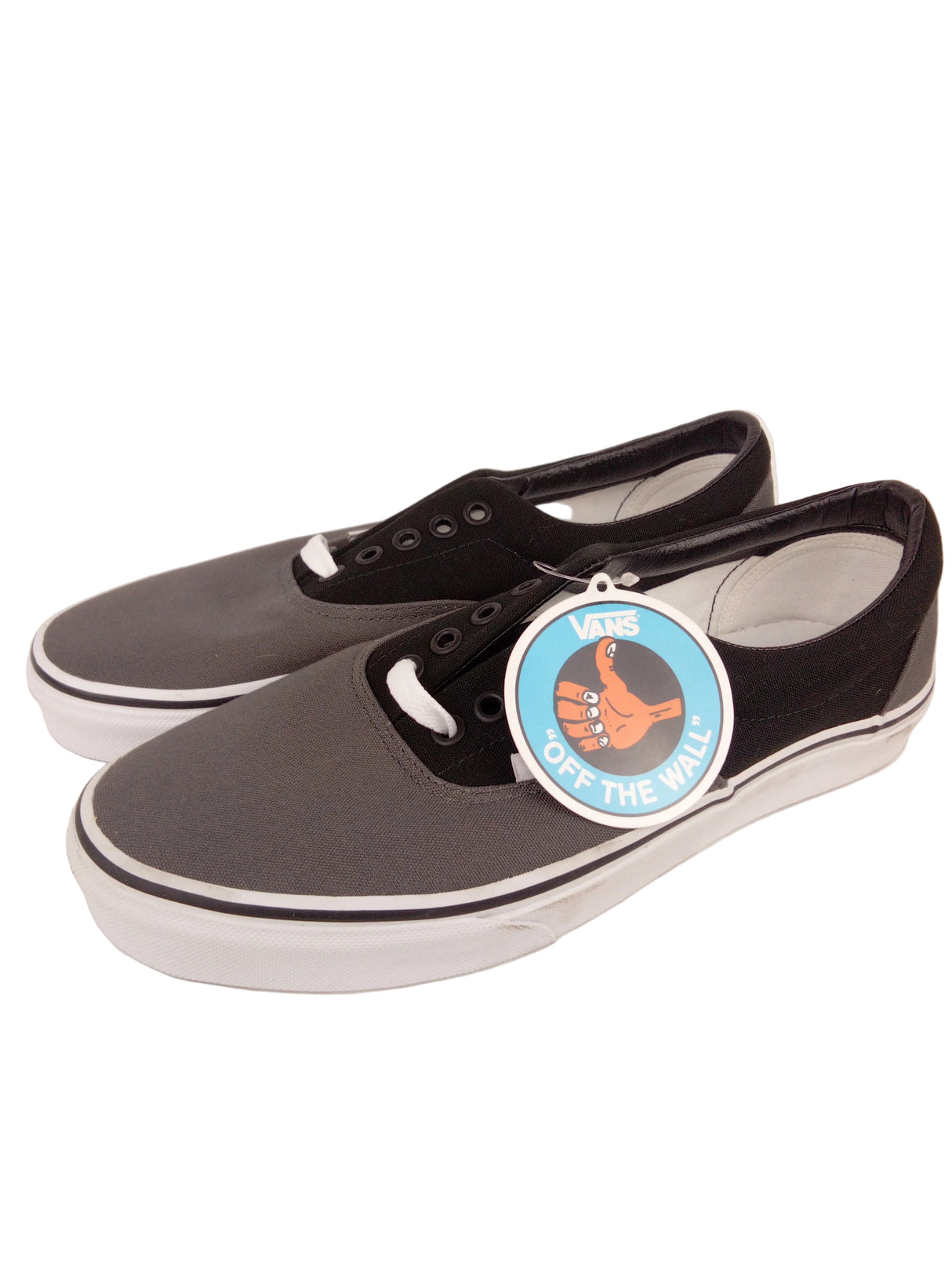 Vans Era Pewter Black Mens Size 8.5 Shoes