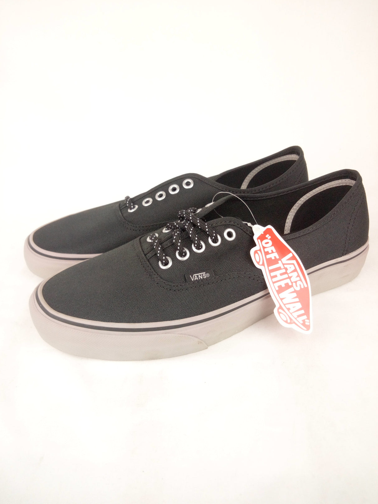 Vans Authentic Poly Canvas Black Mens Size 10.0 Shoes