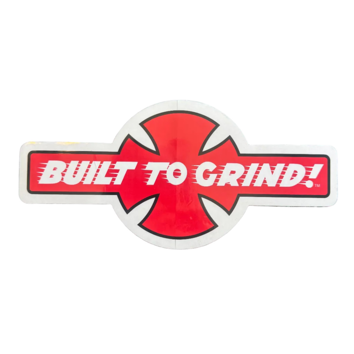 Independent Truck Co Built To Grind 10" x 4.75" Sticker