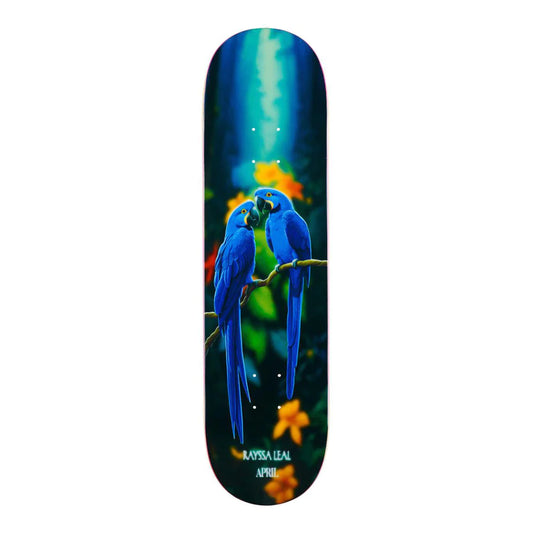 April Rayssa Leal Blue Macaw Skateboard Deck