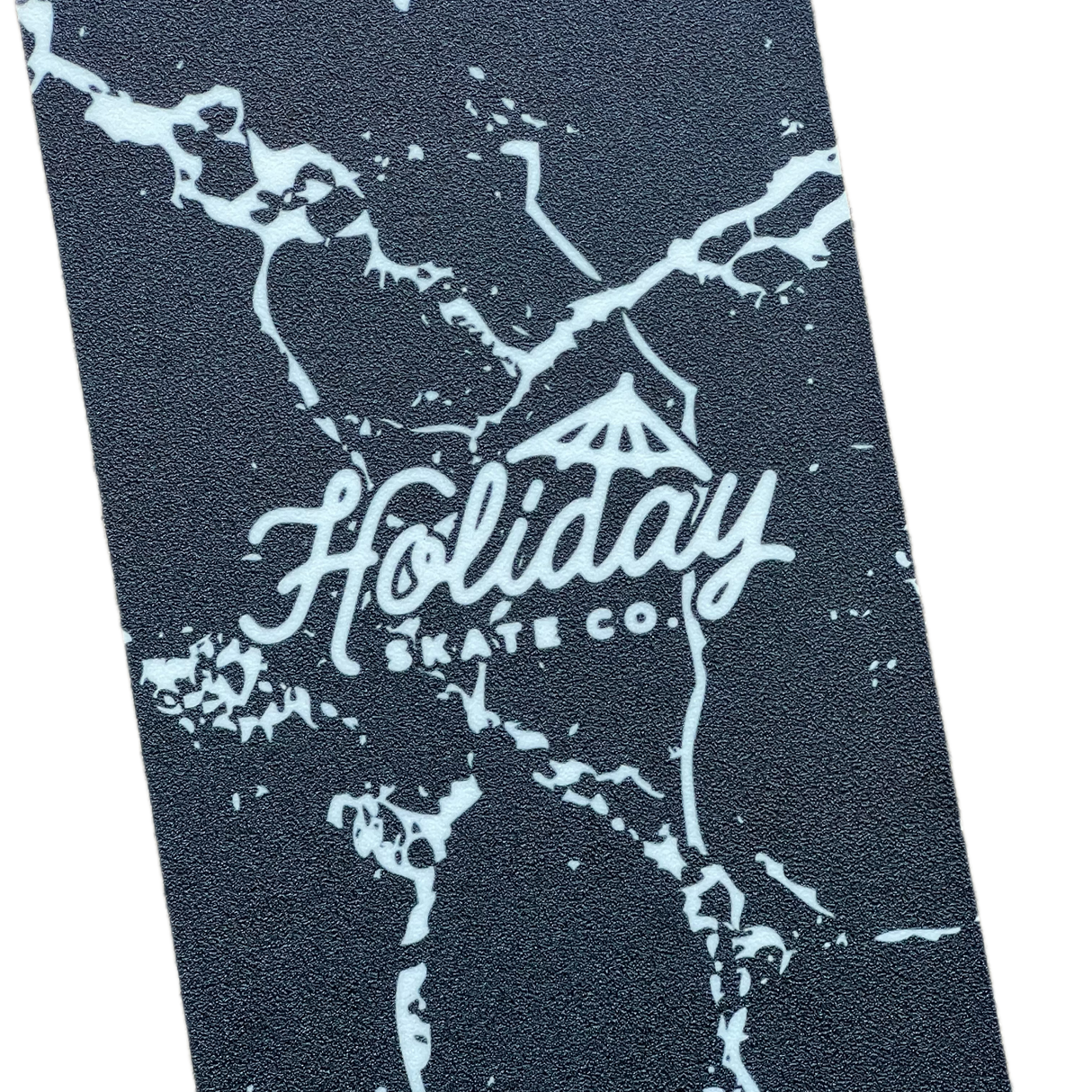 Holiday Crackle Logo Clear Graphic Griptape