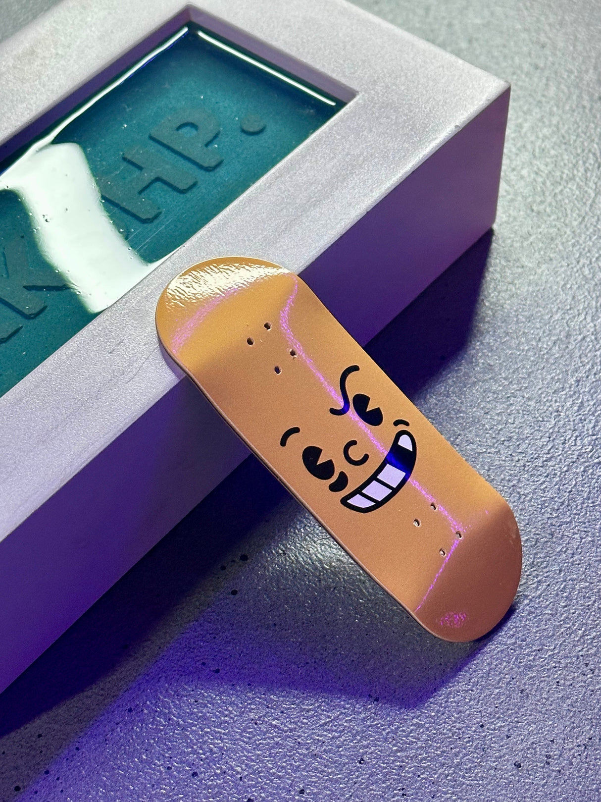 Wrkshp F@$k Yeah! (Yellow) Fingerboard Deck