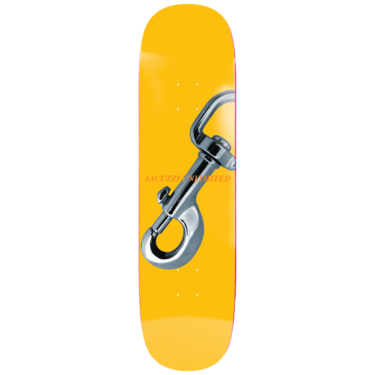 Jacuzzi Carabiner Jet Ski EX7 Yellow 9" Skateboard Deck - 9"