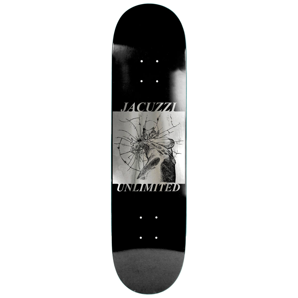 Jacuzzi Smash Jet Ski Popsicle EX7 Black 8.5" Skateboard Deck - 8.5"