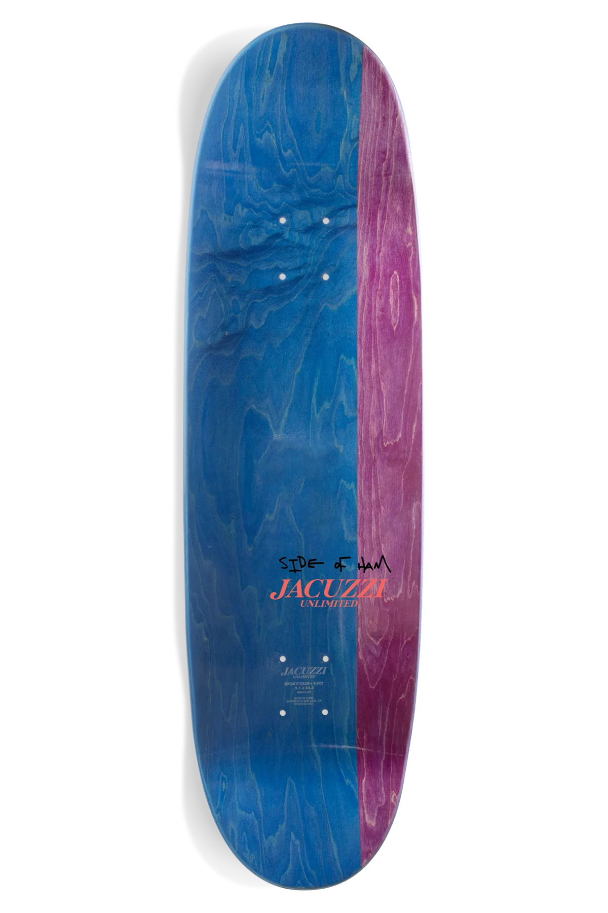Jacuzzi Tony Latham Smooshed EX7 Skateboard Deck