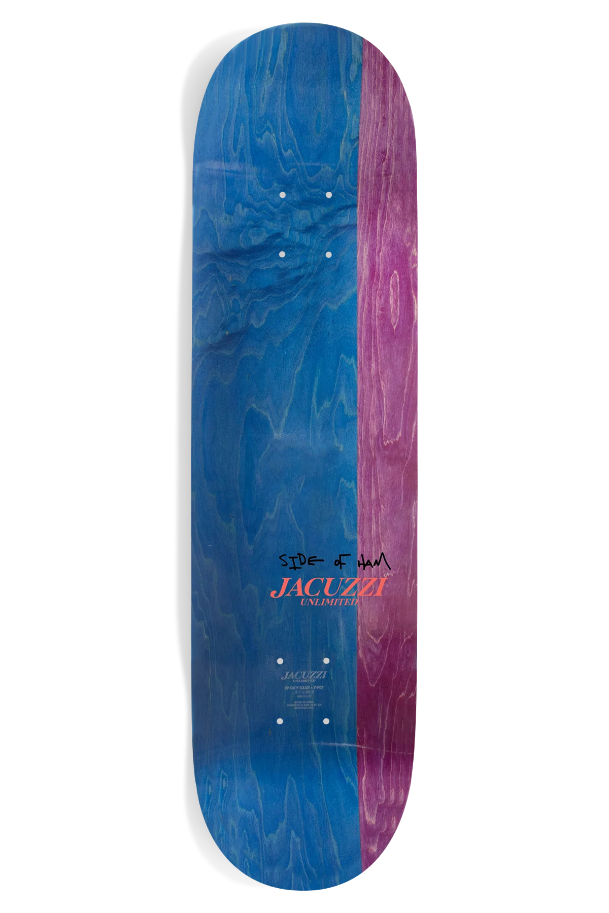 Jacuzzi Tony Latham Smooshed EX7 Skateboard Deck