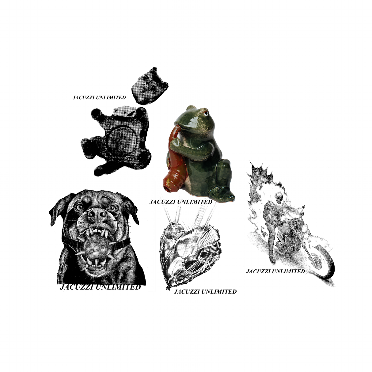 Jacuzzi Spring'26 Assorted Sticker 5 Pack