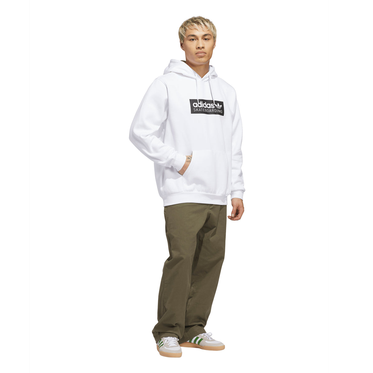 Adidas Skateboarding Olive Strata Chino Pants