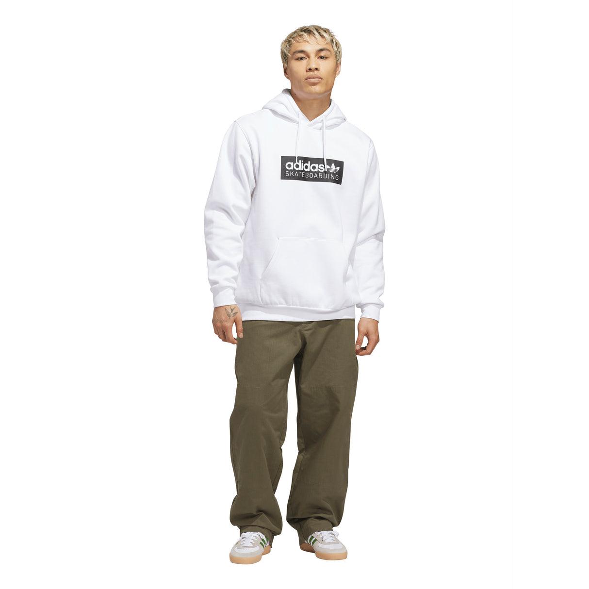 Adidas Skateboarding Olive Strata Chino Pants
