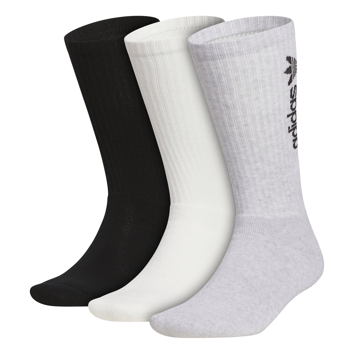 Adidas Skateboarding Premium Black / Core White / Core Heather 3-Pack Socks