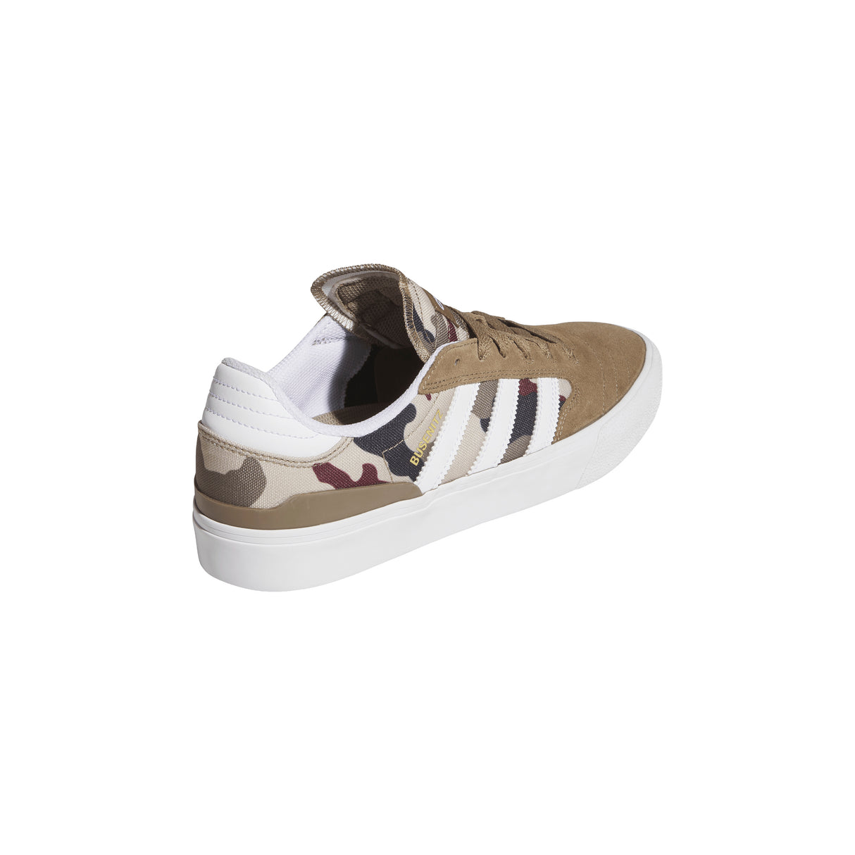 Adidas Busenitz Vulc II Khaki Six / Cloud White / Aurora Ink Shoes