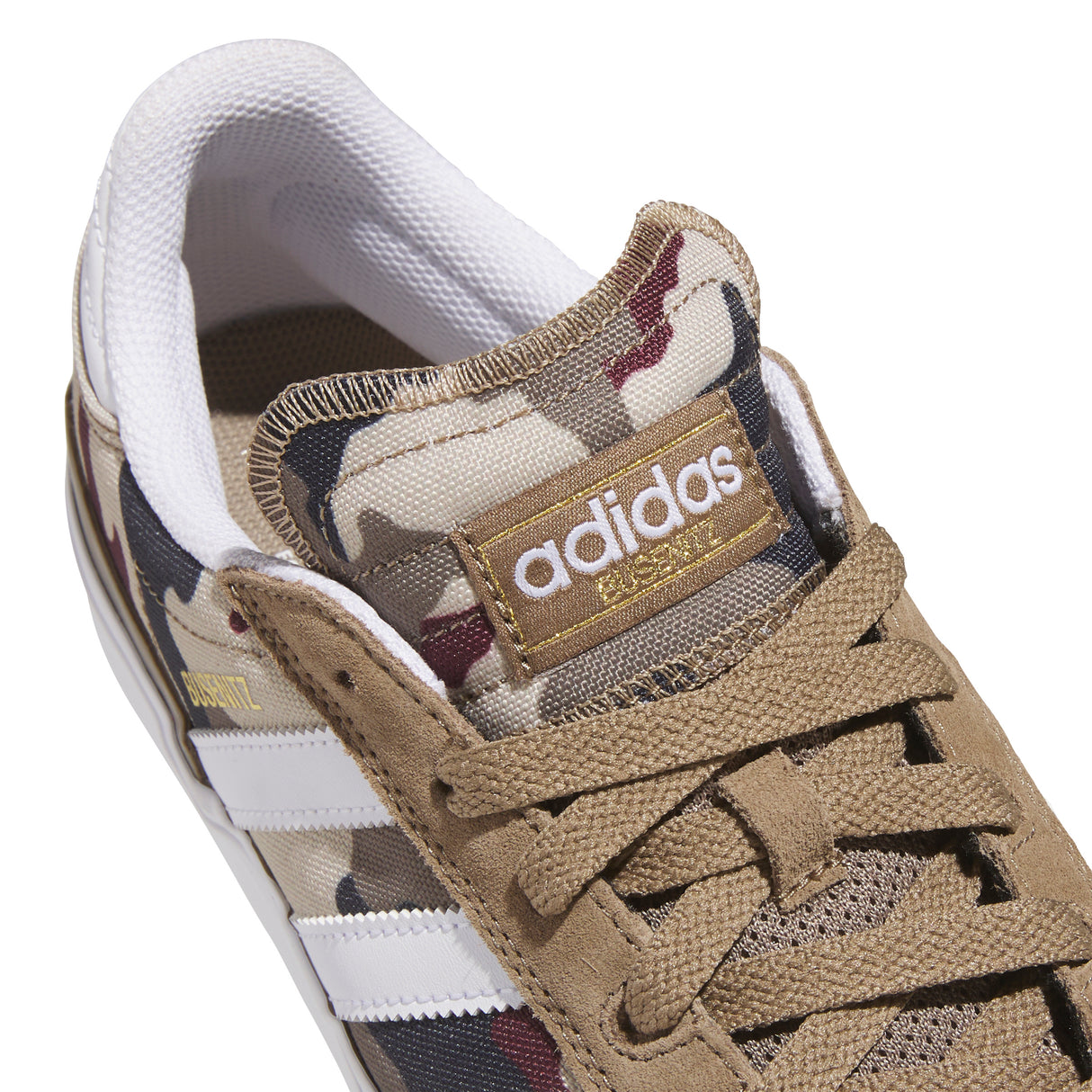 Adidas Busenitz Vulc II Khaki Six / Cloud White / Aurora Ink Shoes