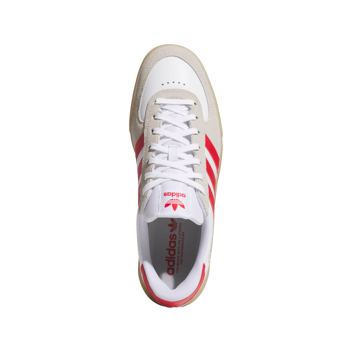 Adidas Glenburn Cloud White/Better Scarlet/Gum Shoes