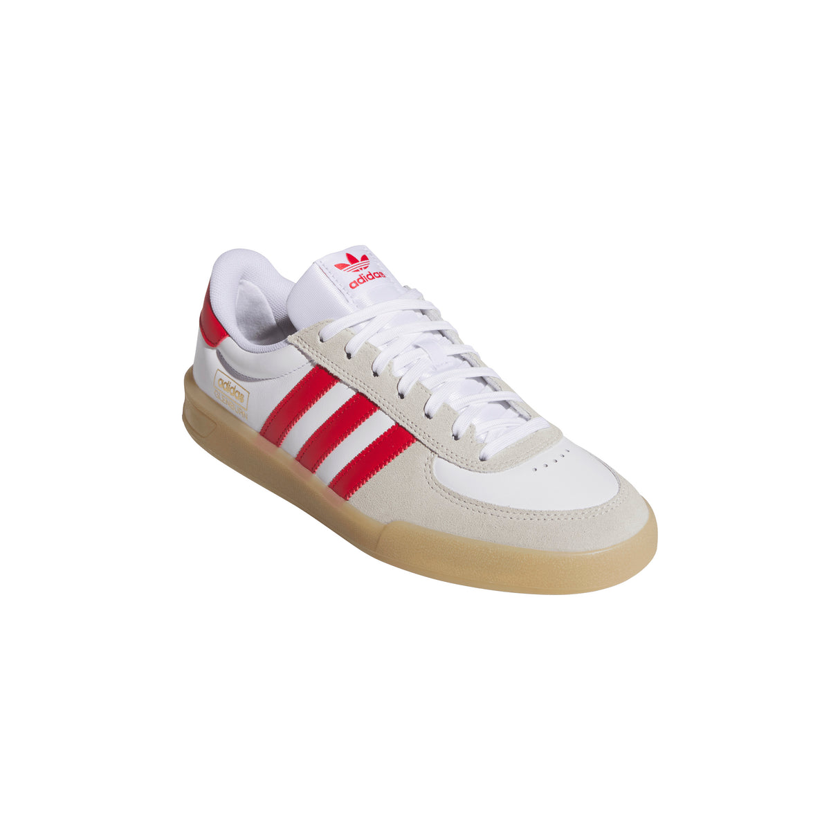 Adidas Glenburn Cloud White/Better Scarlet/Gum Shoes