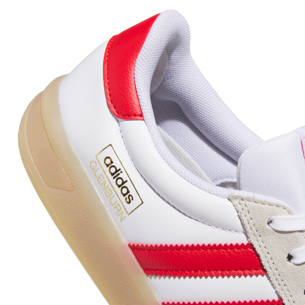 Adidas Glenburn Cloud White/Better Scarlet/Gum Shoes