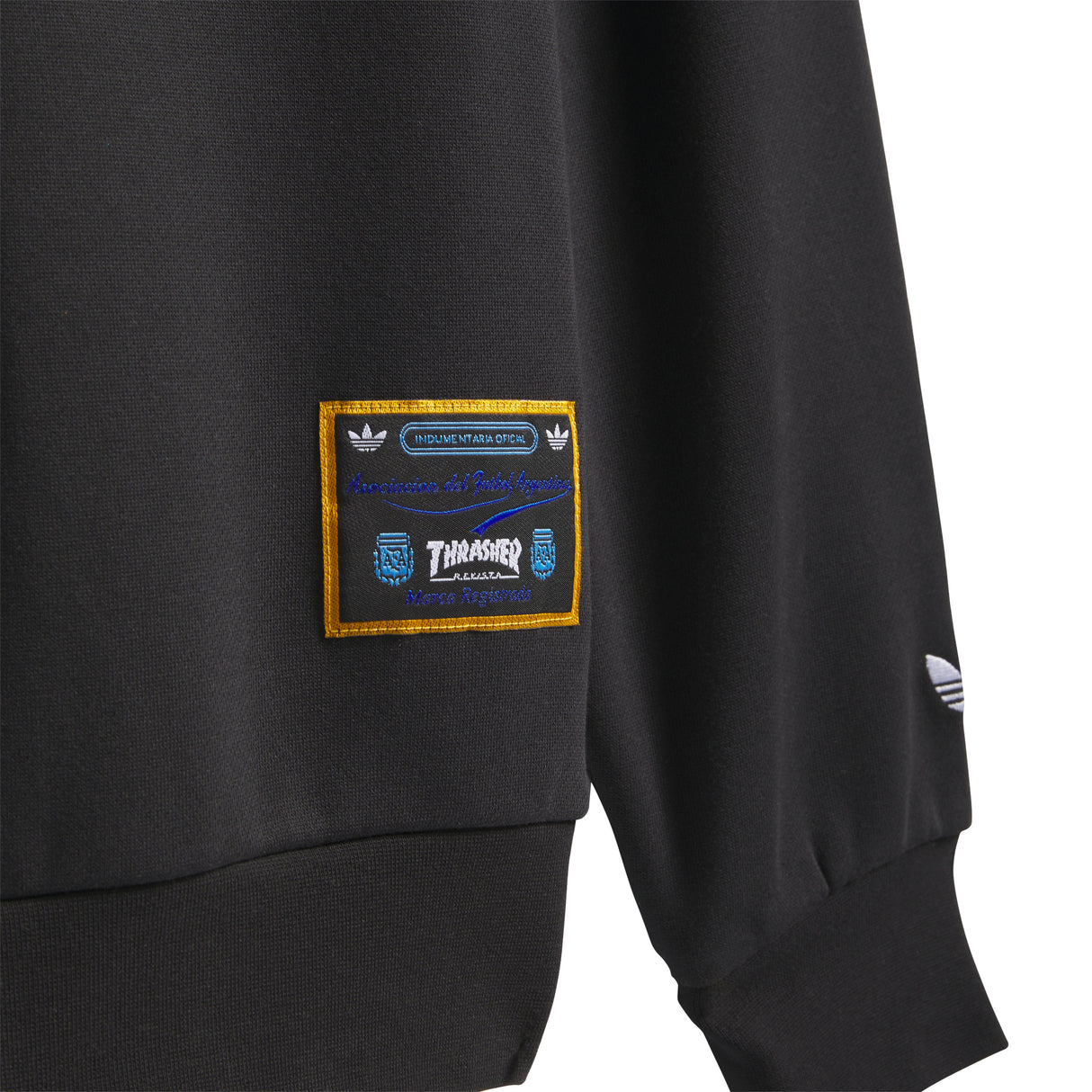 Adidas Skateboarding x Thrasher x AFA Gonz Black Crewneck Sweatshirt
