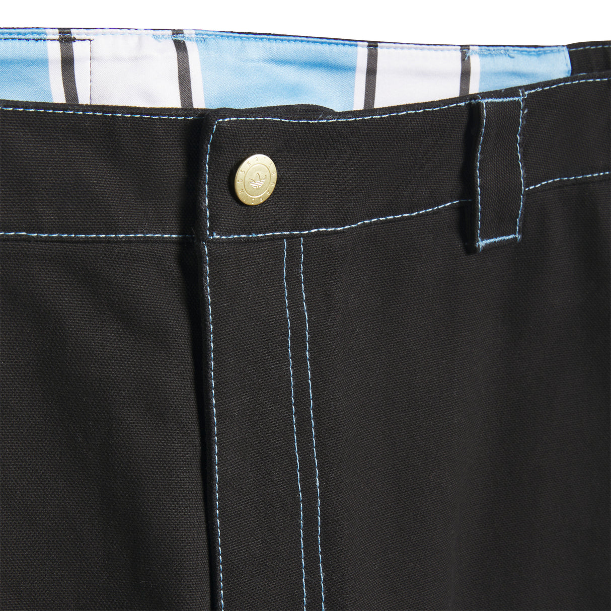 Adidas Skateboarding x Thrasher x AFA Black Chino Pants