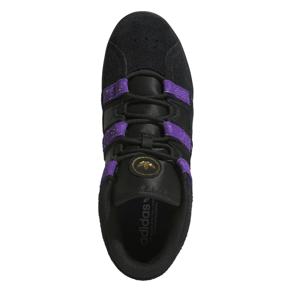 Adidas Kader Core Black / Core Purple / Gold Metallic Shoes