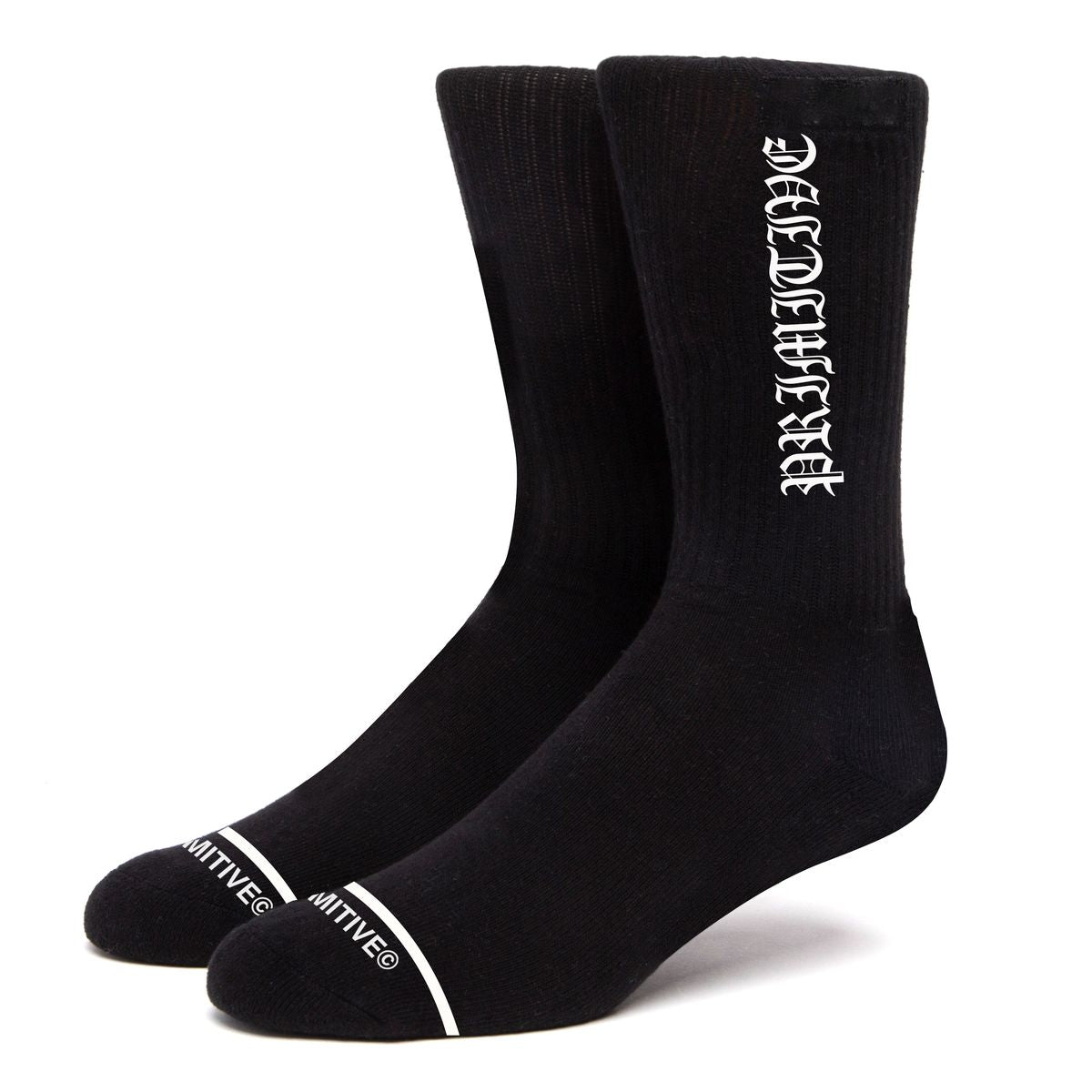 Primitive Core Logo Black 3-Pack Socks