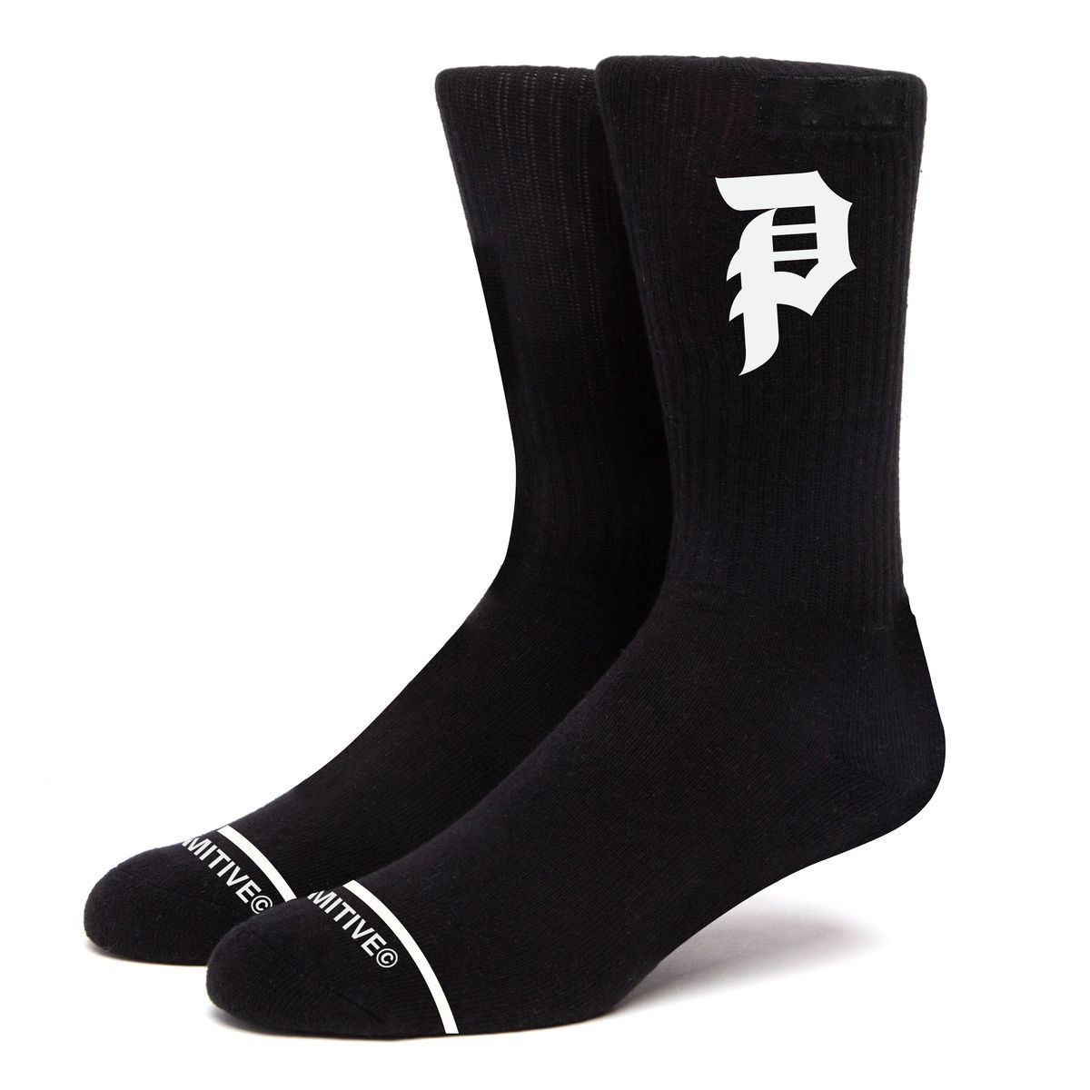 Primitive Core Logo Black 3-Pack Socks