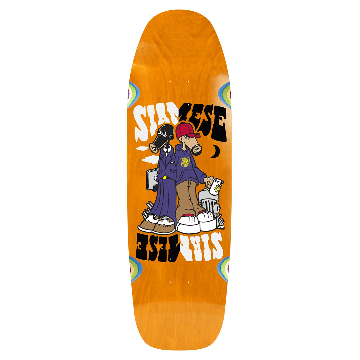 New Deal Siamese Skateboard Deck