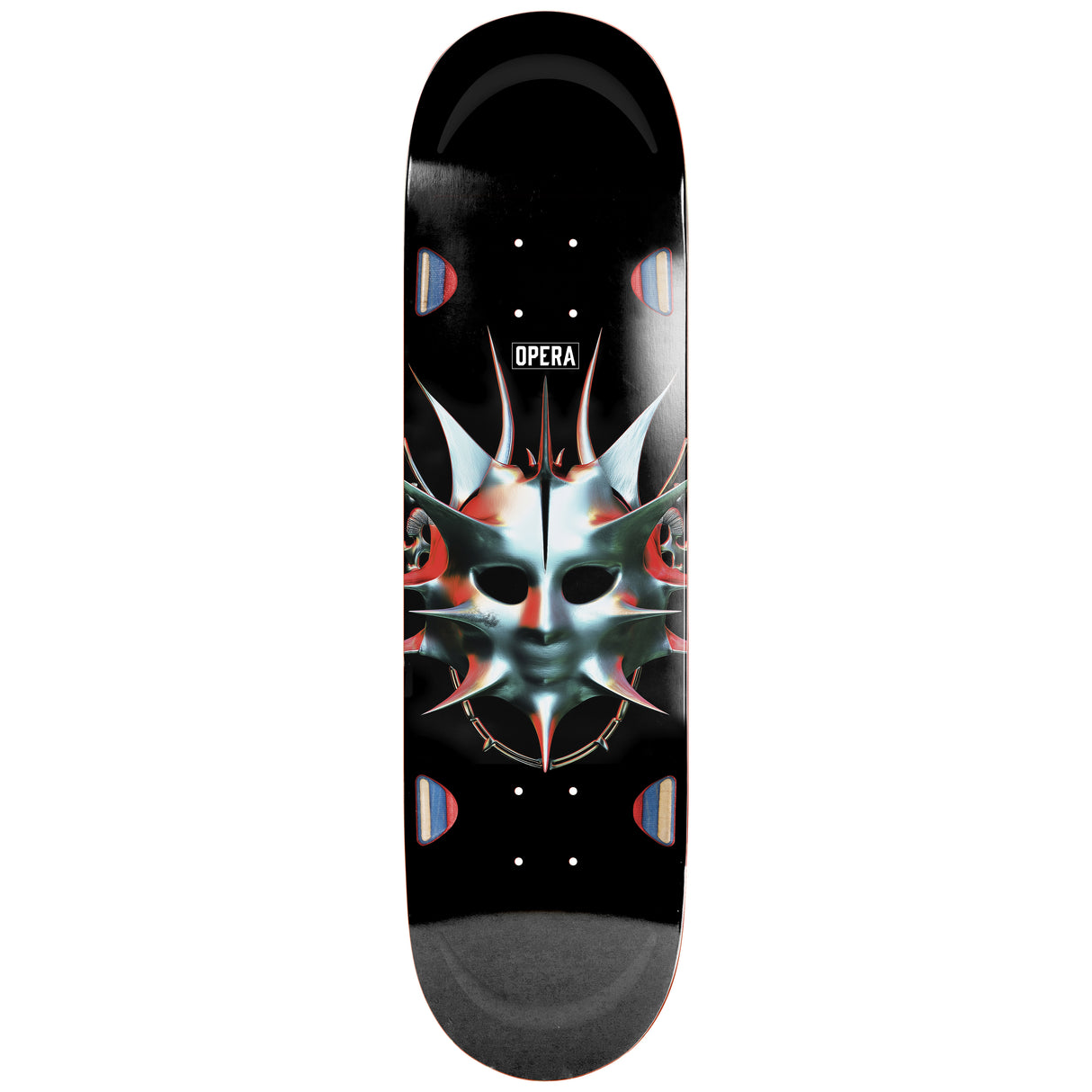 Opera Spike EX7 Black 9" Skateboard Deck