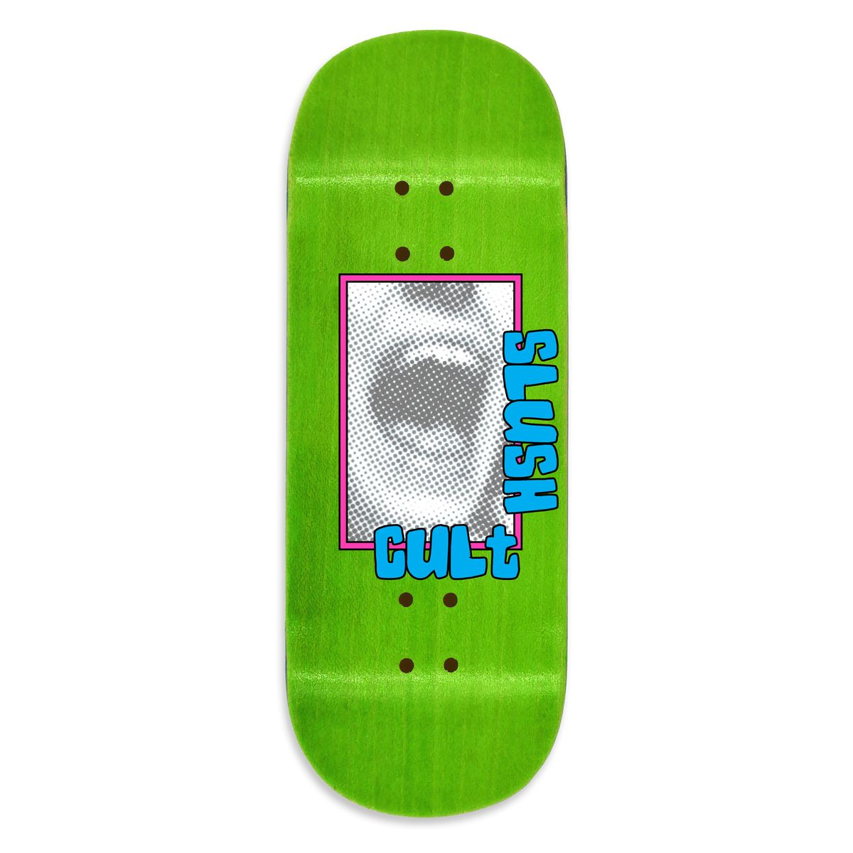 Slushcult X DK Out Loud Pro Deck Random Colored Fingerboard Skateboard