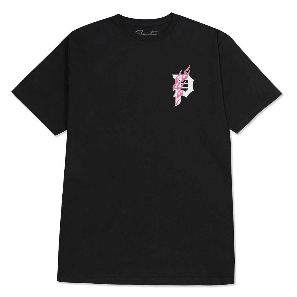 Primitive Honor Black Heavyweight S/s Shirt