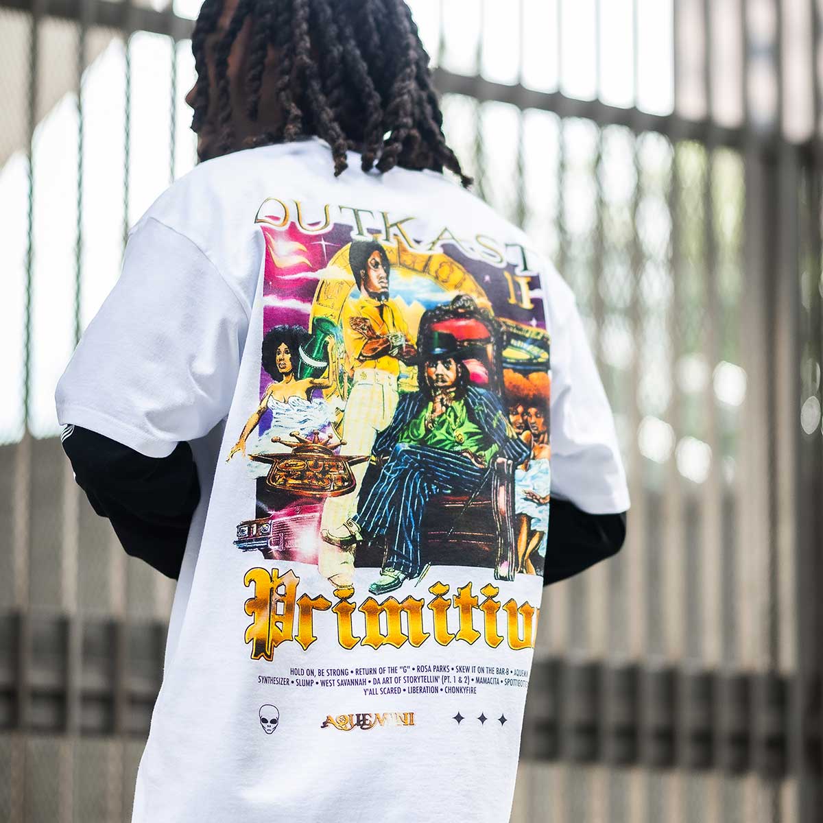 Primitive x Outkast Aquemini White S/s Shirt
